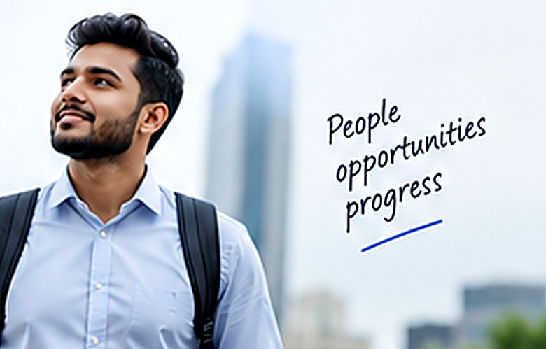A candidate ready for what's next — people, opportunities, progress